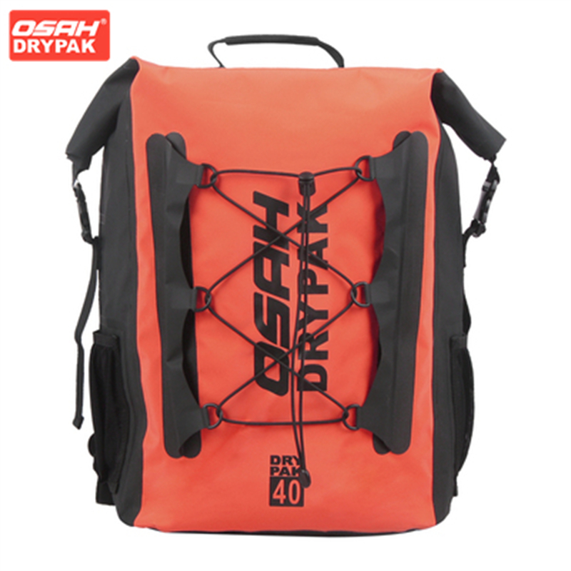 Motorcycle Gear Travel Bag - OSAH-Bolsa naranja para motocicleta, 40L, gran