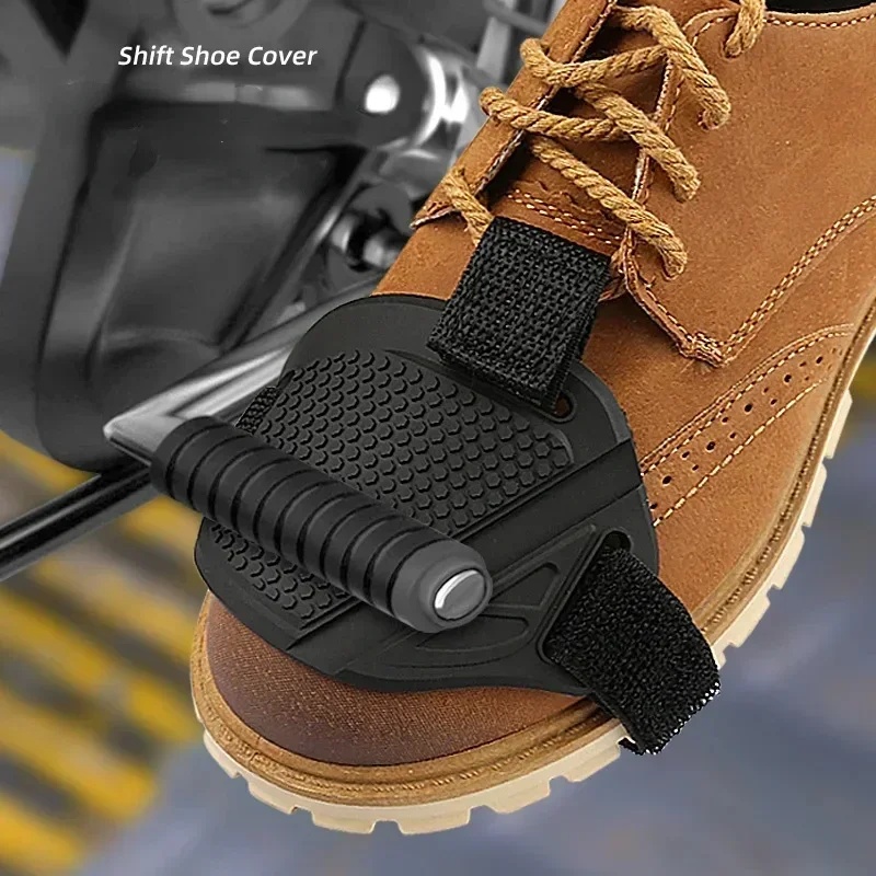 Motorcycle Gear Boots - Almohadilla de cambio de goma para