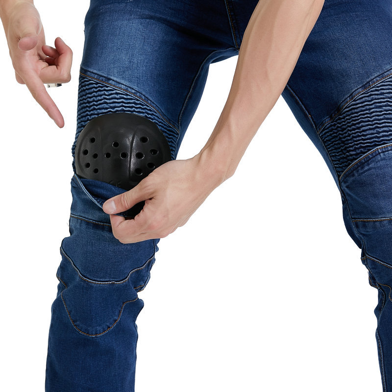 Motorcycle Gear Testing - Pantalones de Motocicleta para Hombre, Bordados,