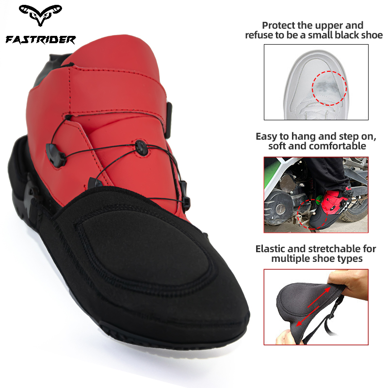 Motorcycle Gear Boots - Cubierta para zapatos de cambio de