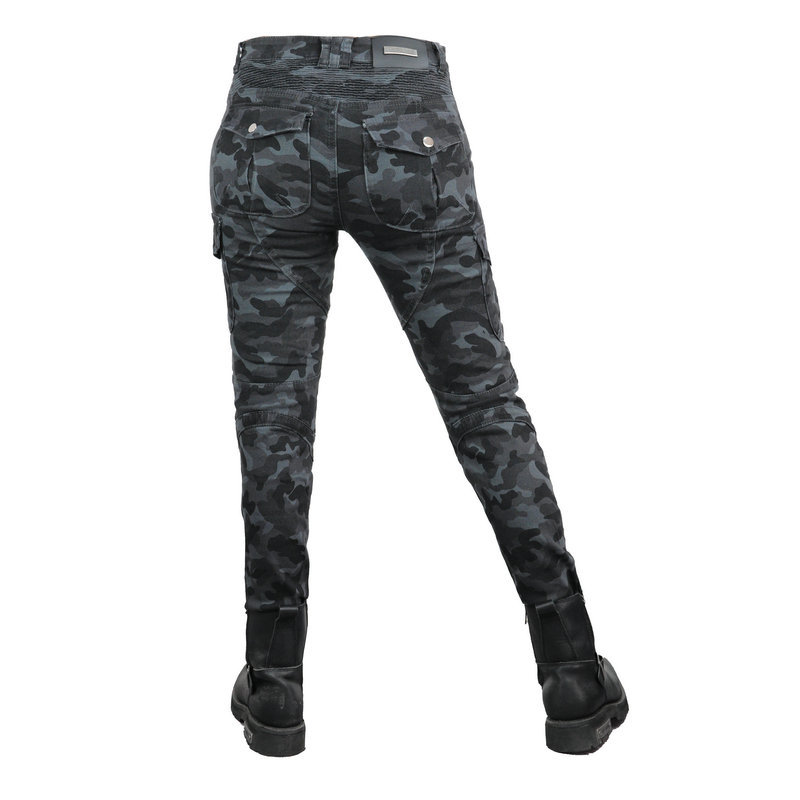 Motorcycle Gear Testing - Pantalones de moto de camuflaje para