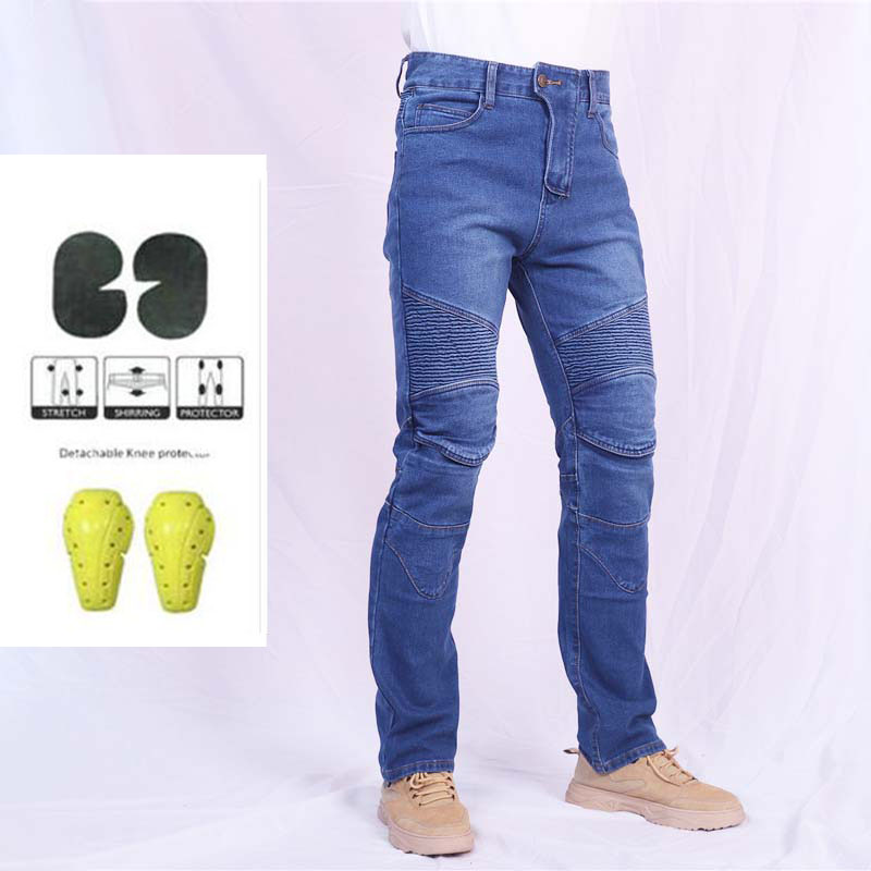 Motorcycle Gear Testing - Pantalones de Motocicleta para Hombre, Pantalones