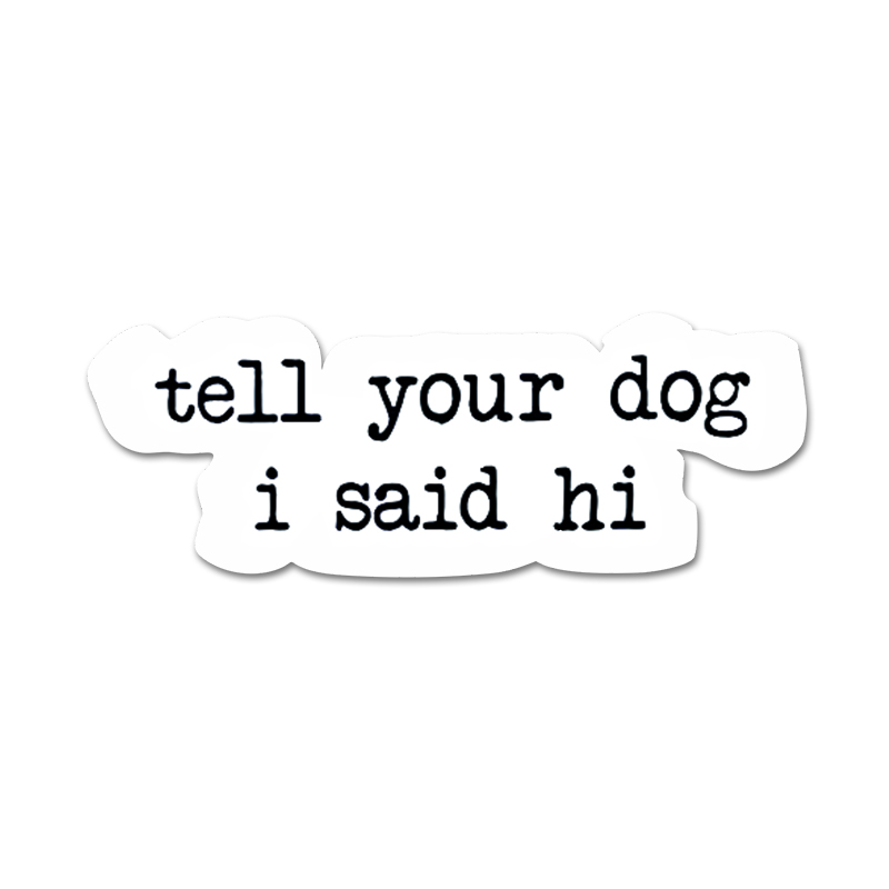 Motorcycle Gear For Dogs - Pegatinas de texto creativo para coche,