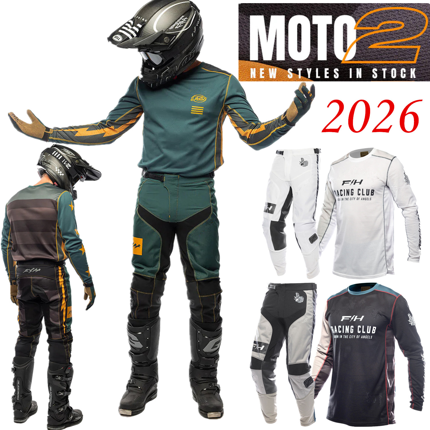Motorcycle Gear Sale - 2026 FH MX Kit todoterreno conjunto