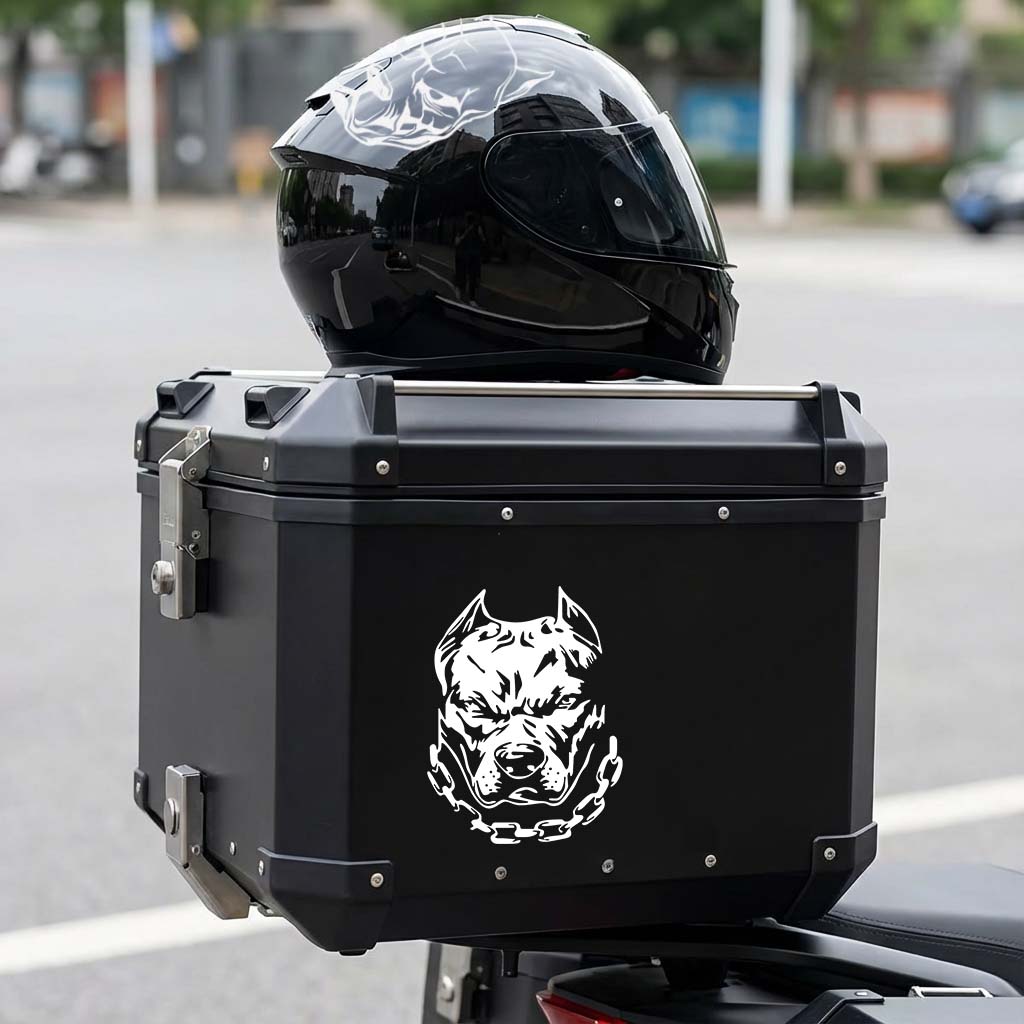 Juego de 2 Pegatinas Multicolo - Motorcycle Gear For Dogs reseña y precio