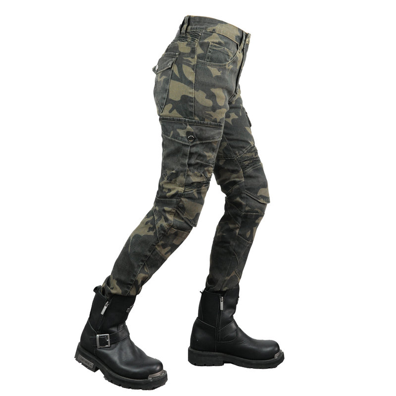 Pantalones vaqueros de camufla - Motorcycle Gear Testing reseña y precio