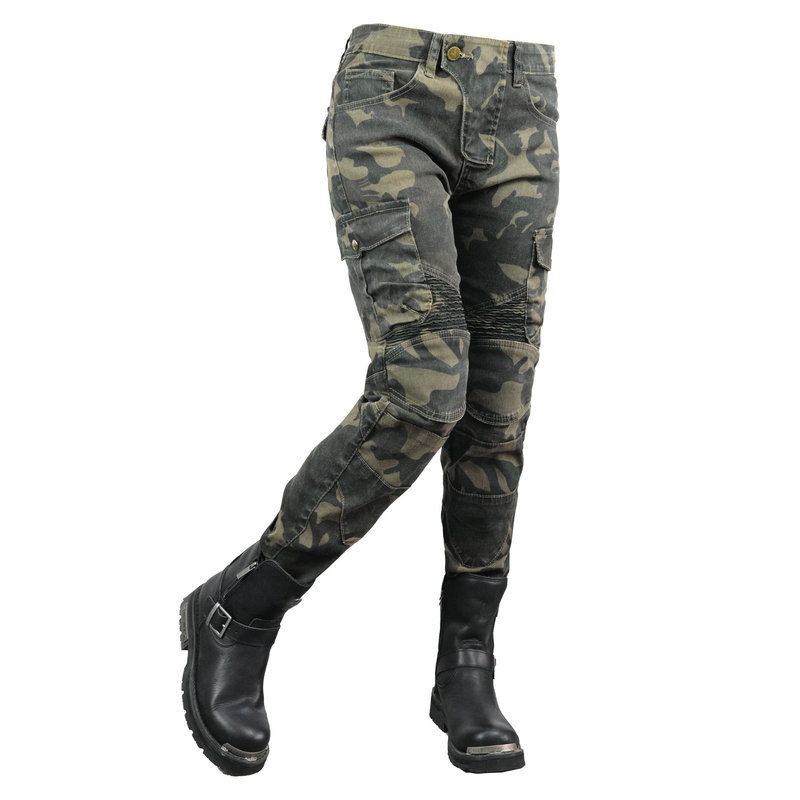 Pantalones vaqueros de camufla - Motorcycle Gear Testing reseña y precio