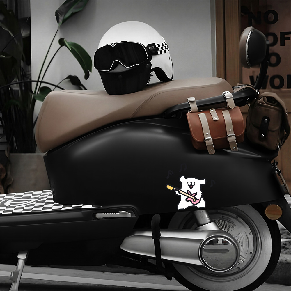 Pegatina personalizada para pa - Motorcycle Gear For Dogs reseña y precio