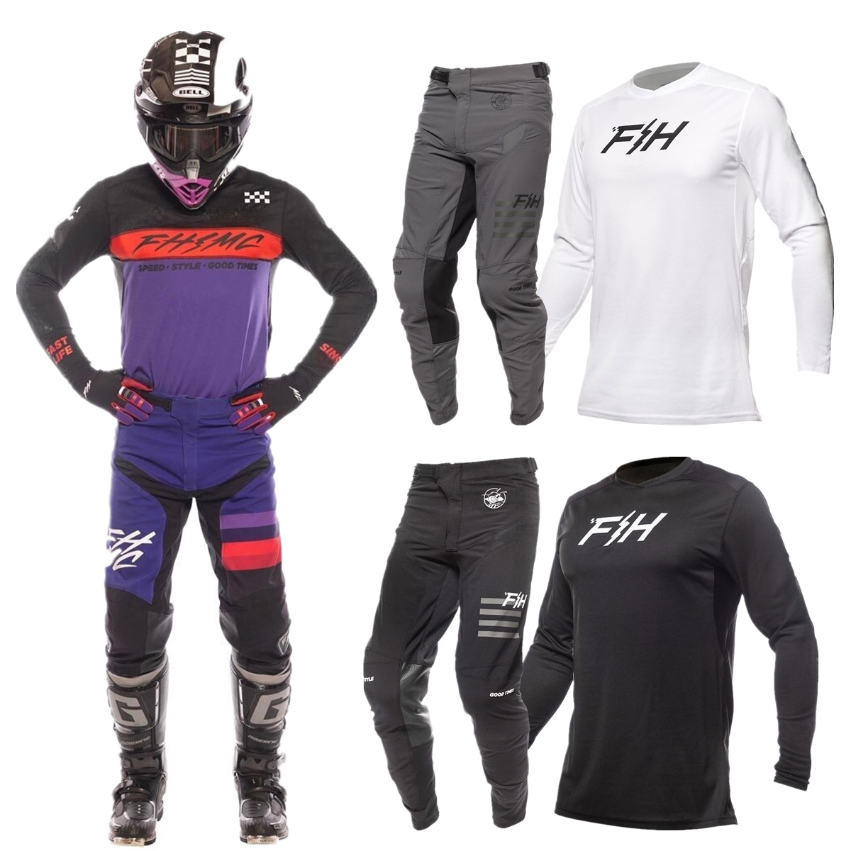 Conjunto de equipo de Motocros - Motorcycle Gear Sale reseña y precio