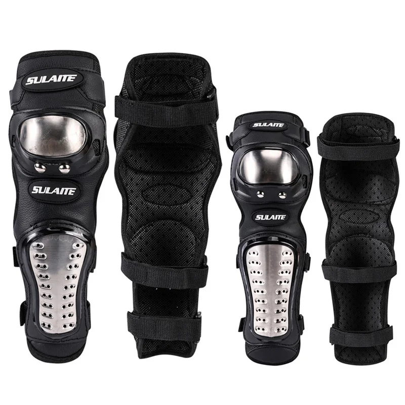 4 unids/set rodillera de motoc - Motorcycle Gear Sale reseña y precio
