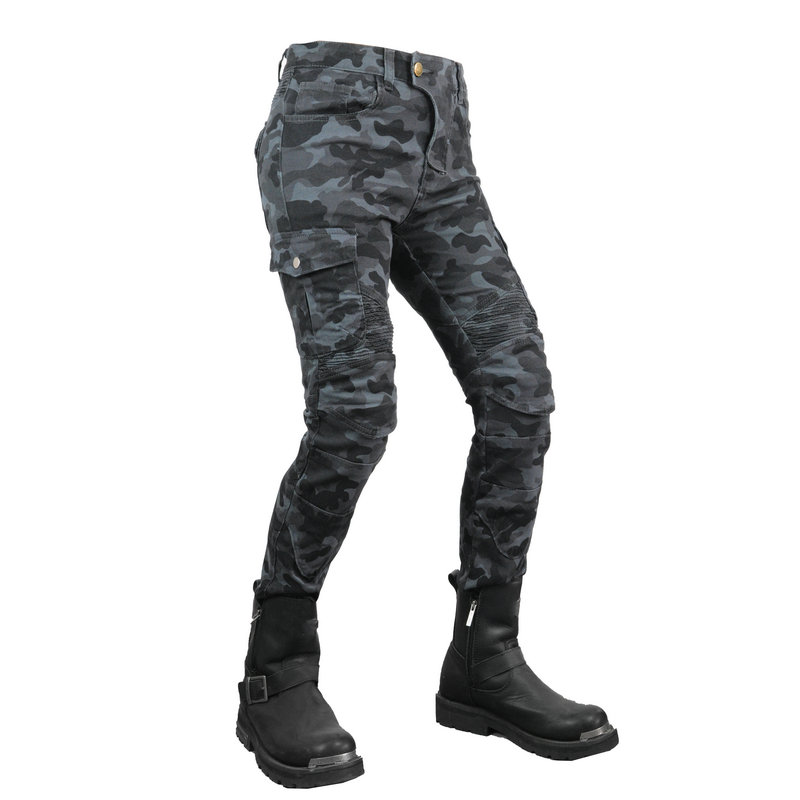 Pantalones vaqueros de camufla - Motorcycle Gear Testing reseña y precio