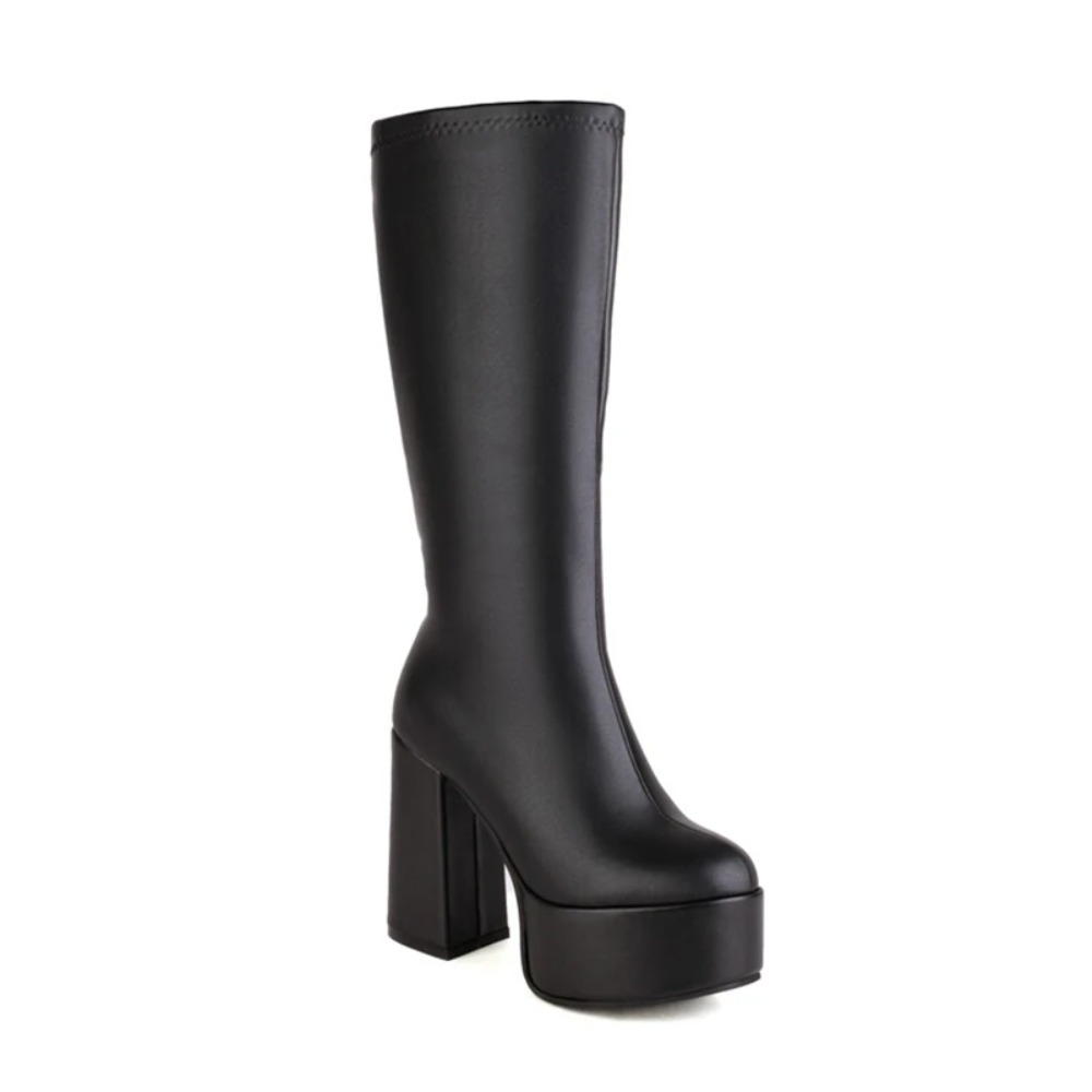 BLXQPYT botas hasta la rodilla - Riding Boot Short reseña y precio