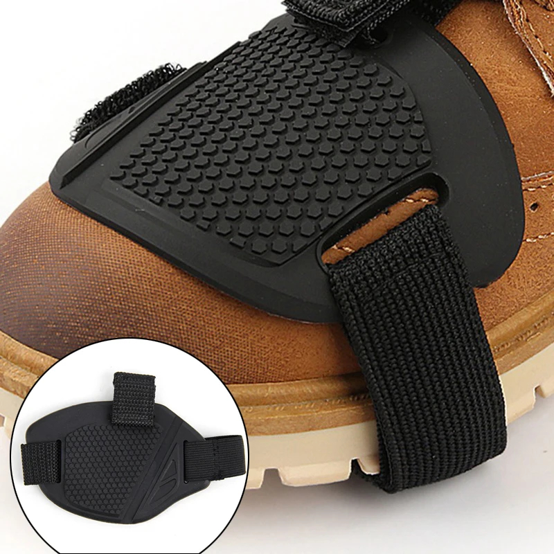 Almohadilla de cambio de goma  - Motorcycle Gear Boots reseña y precio