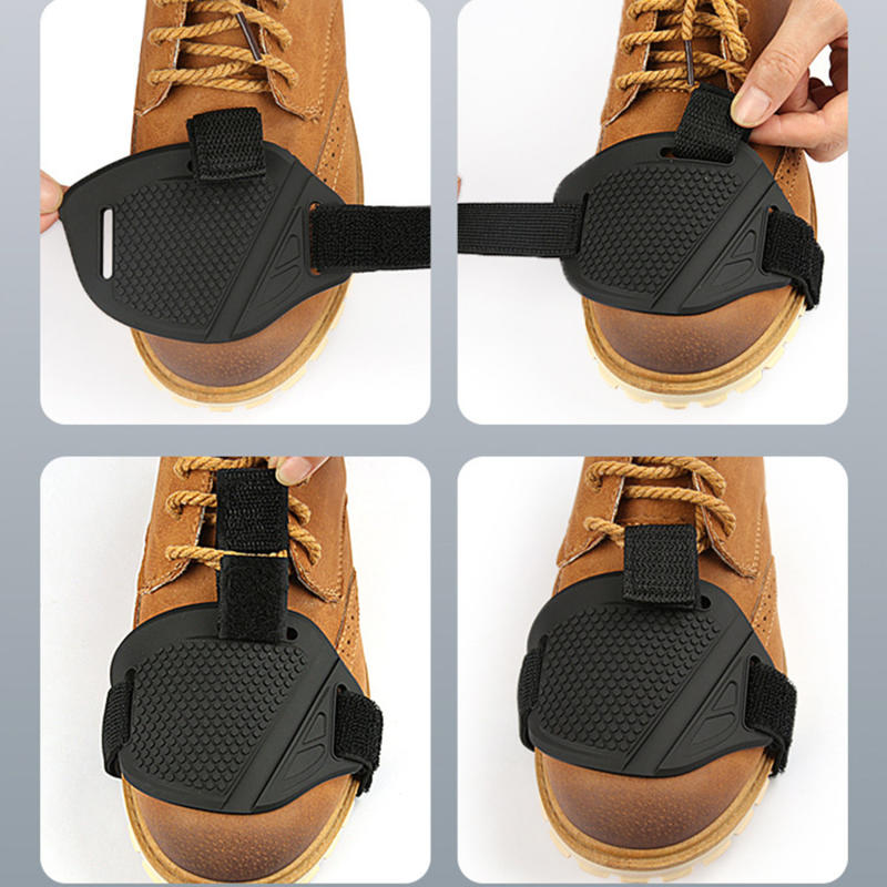 Almohadilla de cambio de goma  - Motorcycle Gear Boots reseña y precio