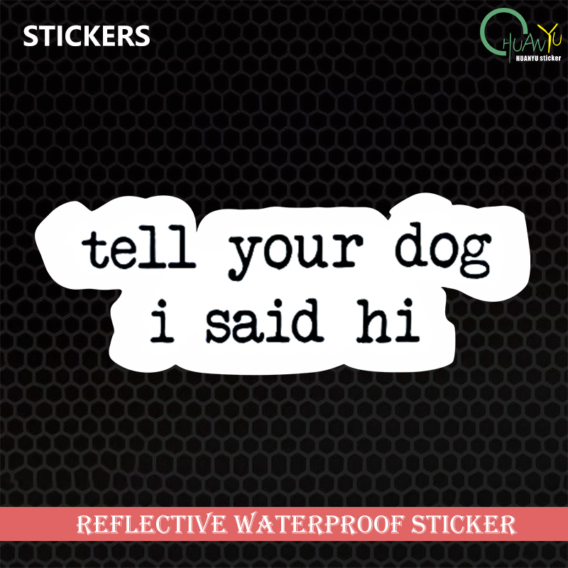 Pegatinas de texto creativo pa - Motorcycle Gear For Dogs reseña y precio
