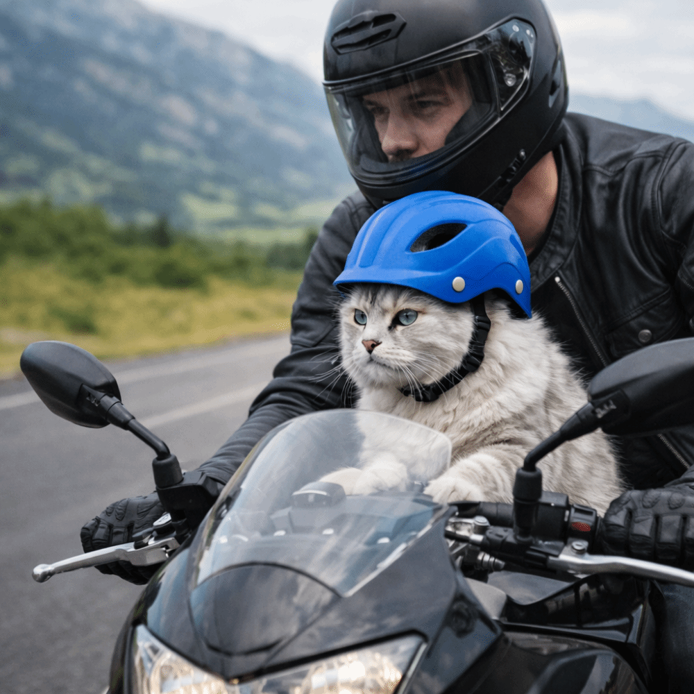Casco Ajustable para Perros, C - Motorcycle Gear For Dogs reseña y precio