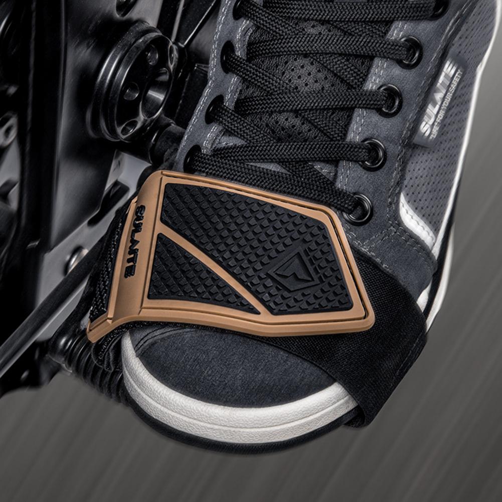 Almohadilla de goma para cambi - Motorcycle Gear Boots reseña y precio