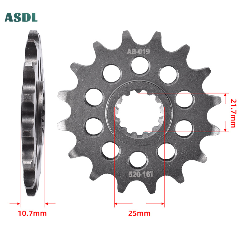 Piñón delantero de motocicleta - Motorcycle Gear Usa reseña y precio